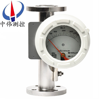 Damping type metal tube rotameter